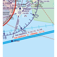 Grecia Harta VFR ICAO Rogers Data 2022