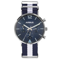 Ceas Airbus Montmartre - Albastru
