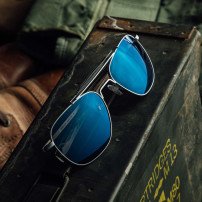 Randolph Aviator II Matte Chrome Sunglasses