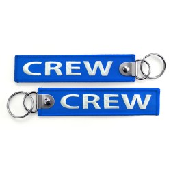 CREW Embroidered Keyring...