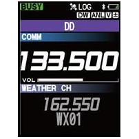 Yaesu FTA-850L cu afisaj color, ILS, VOR, GPS & Bluetooth