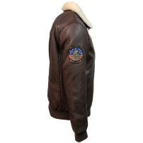 Top Gun® Mens Bomber Jacket with Removable Fur