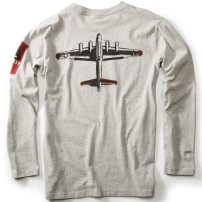 Bluza Red Canoe Boeing Airplane Company Logo B-17