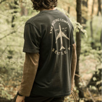 Tricou Red Canoe Boeing Company