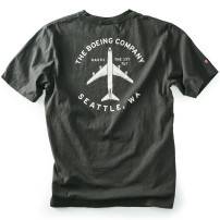Tricou Red Canoe Boeing Company