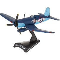 Macheta Postage Stamp Chance Vought F4U Corsair U.S. Navy USN "Pappy Boyington" VMF-86 Scara 1:100