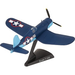 Macheta Postage Stamp Chance Vought F4U Corsair U.S. Navy USN "Pappy Boyington" VMF-86 Scara 1:100