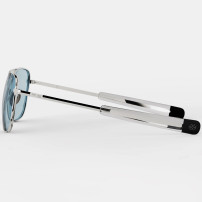 Ochelari de soare Randolph Aviator 23k White Gold