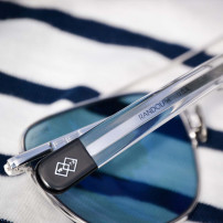Ochelari de soare Randolph Aviator 23k White Gold