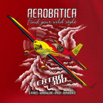 Tricou Dama Aerobatic Aircraft EXTRA 300