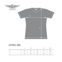 Tricou Dama Aerobatic Aircraft EXTRA 300