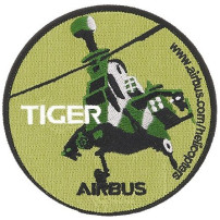 Airbus TIGER HCP embroidered patch