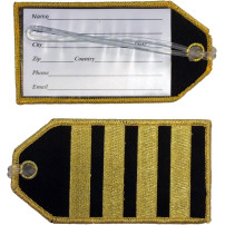 Captain (4 Stripes) Bag Tag