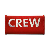 Husa maner bagaj CREW rosu