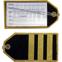 Eticheta bagaj First Officer (3 Trese)