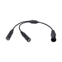 Adaptor cablu casti de la aviatie generala la XLR-5
