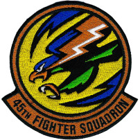 Emblema brodata 45th Fighter Squadron