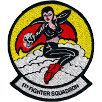 Emblema brodata 1st Fighter Squadron