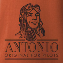 Tricou Pilot Woman Sitting on RUNWAY