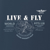 Tricou Aerobatic Biplane PITTS S-2B