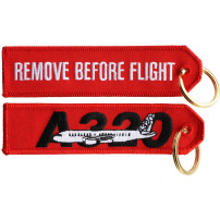 Breloc brodat A320 RBF