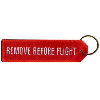 Breloc brodat Remove Before Flight