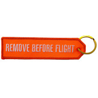 Breloc brodat Remove Before Flight