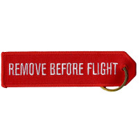 Breloc brodat Remove Before Flight