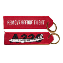 Breloc brodat A330 RBF