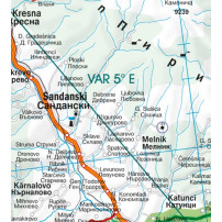 Romania Sud si Bulgaria Harta VFR ICAO Rogers Data 2024