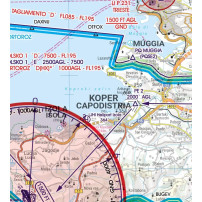 Slovenia Harta VFR ICAO Rogers Data 2023