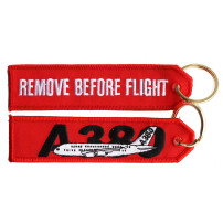 Breloc brodat A380 RBF