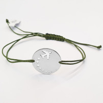 Plane Coin Bracelet