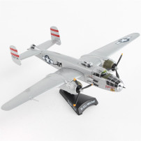 Macheta Postage Stamp North American B-25J Mitchell U.S. Army Air Forces USAAF "Panchito" Scara 1:100