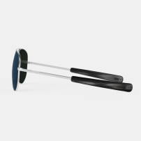 Randolph Concorde Matte Chrome Sunglasses