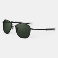 Randolph Aviator Matte Black Sunglasses