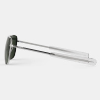 Ochelari de soare Randolph Aviator Matte Chrome