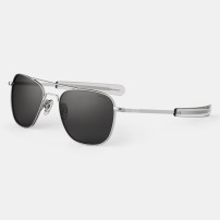 Ochelari de soare Randolph Aviator Matte Chrome