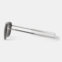 Ochelari de soare Randolph Aviator Matte Chrome