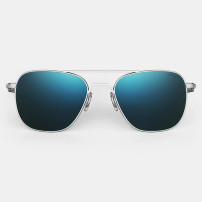 Ochelari de soare Randolph Aviator Matte Chrome