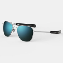 Ochelari de soare Randolph Aviator Matte Chrome