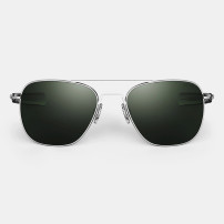 Ochelari de soare Randolph Aviator Bright Chrome