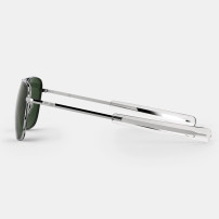Ochelari de soare Randolph Aviator Bright Chrome