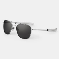 Ochelari de soare Randolph Aviator Bright Chrome