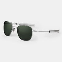 Randolph Aviator Bright Chrome Sunglasses