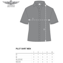 Antonio Airliner Men Pilot Shirt