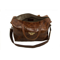 Geanta Piele Travel Cabin Bag Royal Class