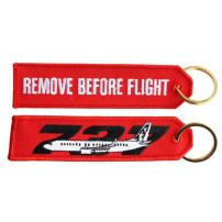 Breloc brodat B737 RBF
