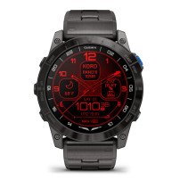 Garmin D2 Mach 1 Pro, Aviator Smartwatch cu Bratara Ventilata din Titan