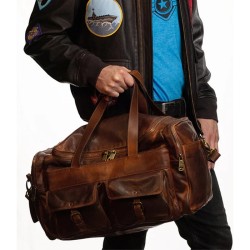 Geanta Piele Top Gun Pilot